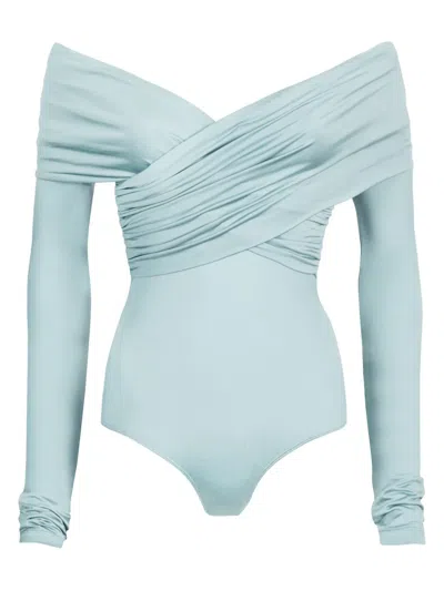 Paris Georgia Otto Bodysuit In Blue