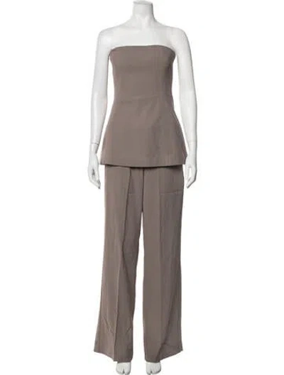 Pre-owned Paris Georgia Pant Set W/ Tags In Neutrals