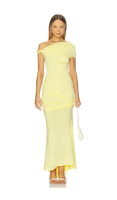 Paris Georgia Pascal Dress In Yellow