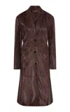 Paris Georgia Python Leather Jacket
