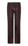 Paris Georgia Python Leather Pants