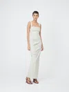 Paris Georgia Raf Ruched Cotton Dress