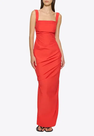 Paris Georgia Raf Maxi Dress In Red