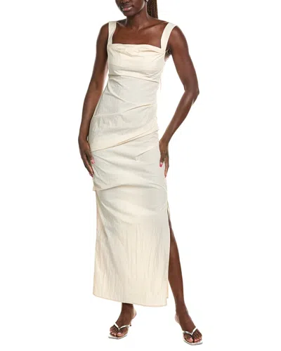 Paris Georgia Raf Maxi Dress In Neutral