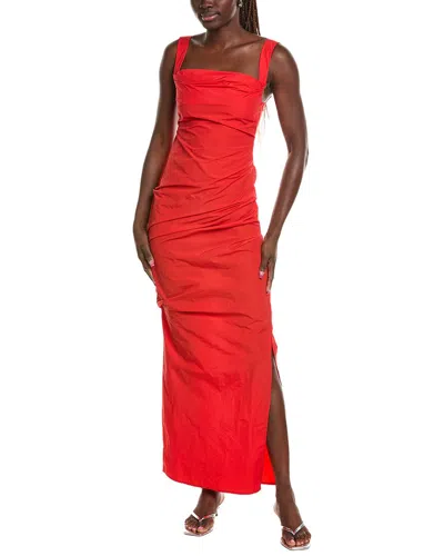 Paris Georgia Raf Midi Dress In Red