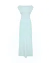 Paris Georgia Raina Woven Maxi Dress In Blue