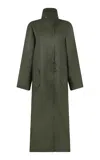 Paris Georgia Rainwear Trench In Green