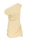 Paris Georgia Yellow Remmy Minidress In Cream