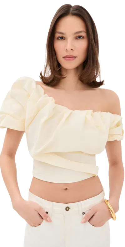 Paris Georgia Rio Blouse Bone In Neutral
