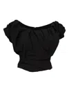 Paris Georgia Rio Top In Black