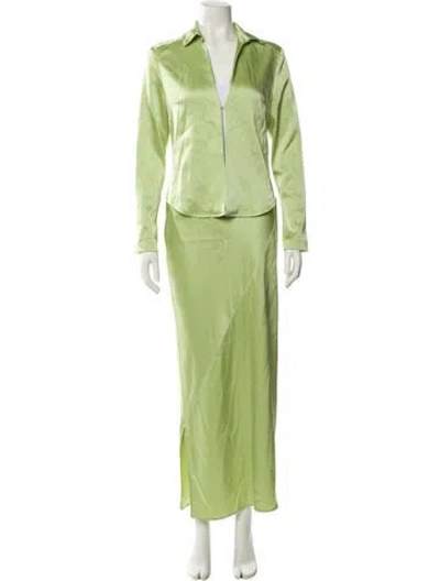 Pre-owned Paris Georgia Set In Green