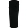 Paris Georgia Draped Midi Straight Skirt