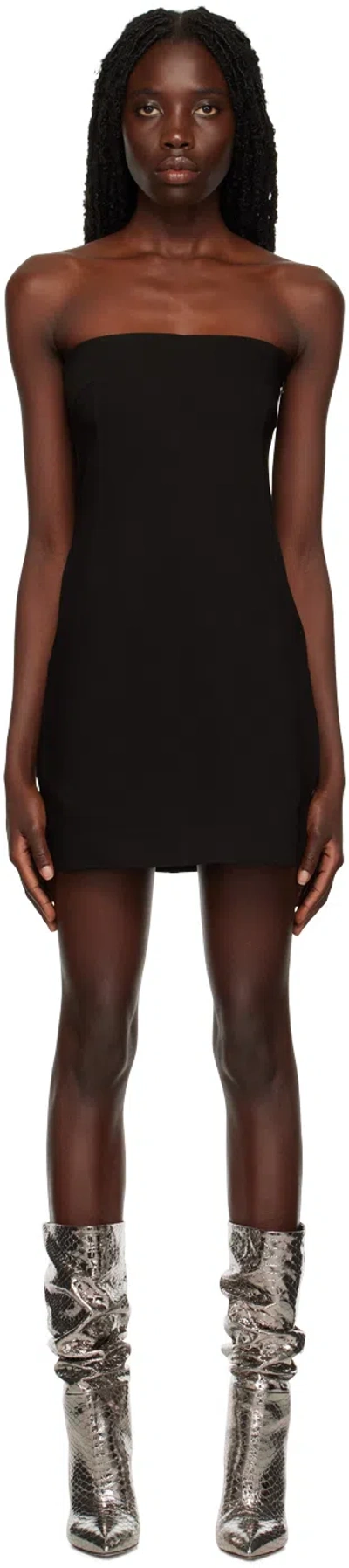 Paris Georgia Ssense Exclusive Black Audrey Minidress