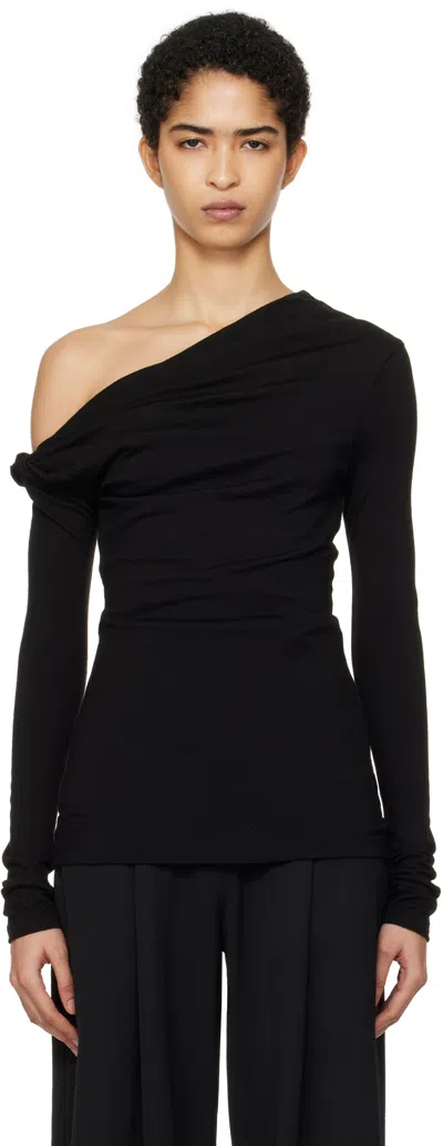 PARIS GEORGIA SSENSE EXCLUSIVE BLACK ELEMENTAL MANAHOU T-SHIRT
