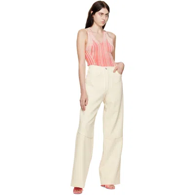 Paris Georgia Ssense Launches Exclusive Gray Rodeo Pants In Neutral