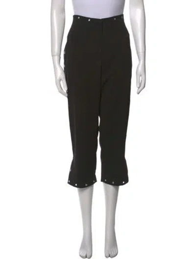 Pre-owned Paris Georgia Straight Leg Pants W/ Tags In Black