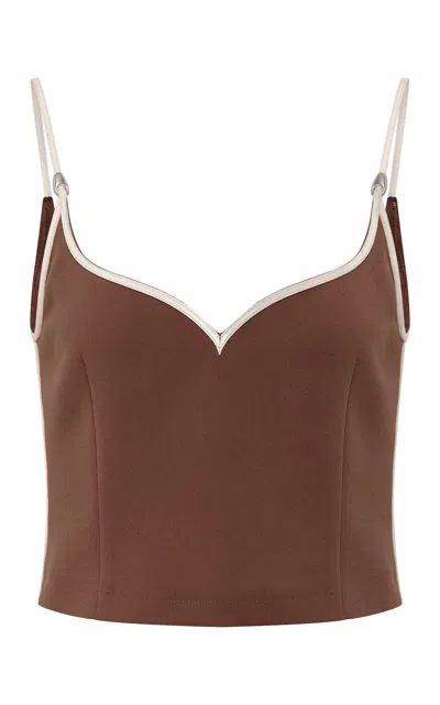 Paris Georgia Sweetheart Neck Singlet