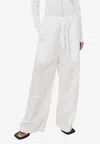 Paris Georgia Uma Drawstring Trousers In White