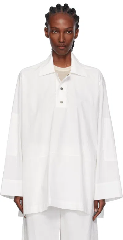 Paris Georgia White Elemental Uma Overshirt