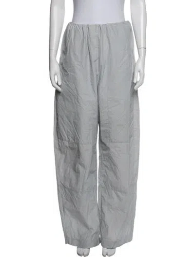 Pre-owned Paris Georgia Wide Leg Pants In Grey