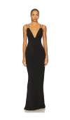 Paris Georgia X Elemental Bernie Slip Dress In Black