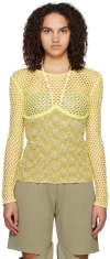Paris Georgia Yellow Bambi Sweater In Multi Yellow