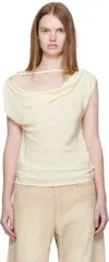 Paris Georgia Yellow Elemental Christophe Top In Neutral