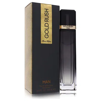 Paris Hilton 2pcs Combo Gold Rush By  Eau De Toilette Spray 3.4 oz Men In Multi