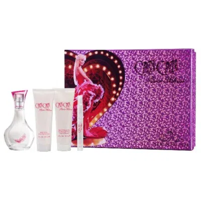 Paris Hilton Can Can 4 Piece Gift Set 4 Piece Gift Set With 3.4 oz Edp In Transparent
