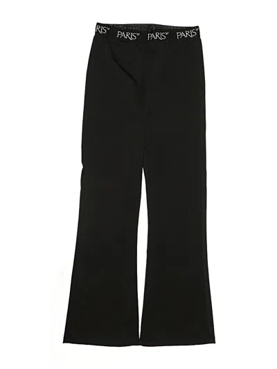 Pre-owned Paris Hilton Kids' Dress Pants In Black