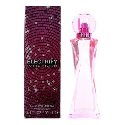 Paris Hilton Electrify Eau De Parfum Spray 3.4 oz - Captivating Fragrance For Her In Pink