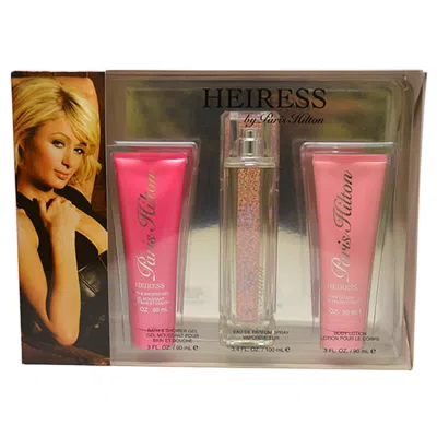 Paris Hilton Heiress By  For Women - 3 Pc Gift Set 3.4oz Edp Spray