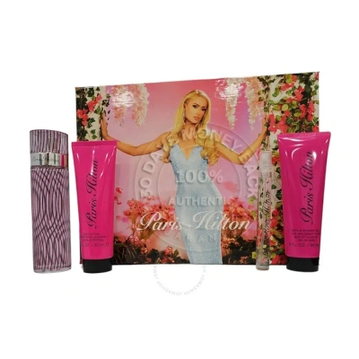Paris Hilton Ladies  Gift Set Fragrances 608940586310 In Peach