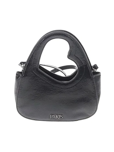Pre-owned Paris Hilton Satchel In Black