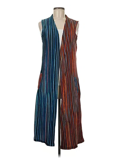 Pre-owned Paris Hues Cardigan Sweater In Blue