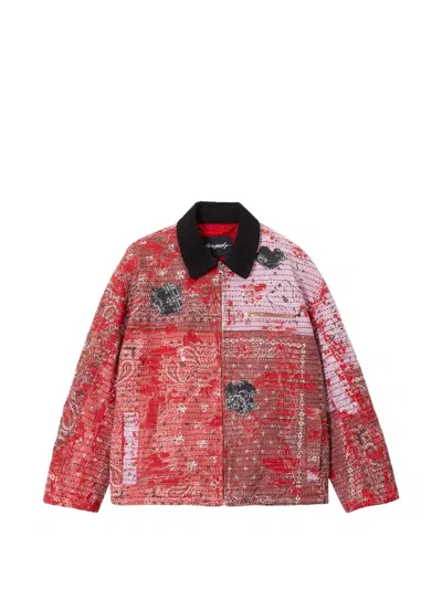 Paris Laundry Boro Chelsea Jacket In Red