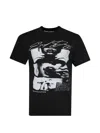 Paris Laundry Graphic T-shirt In Black