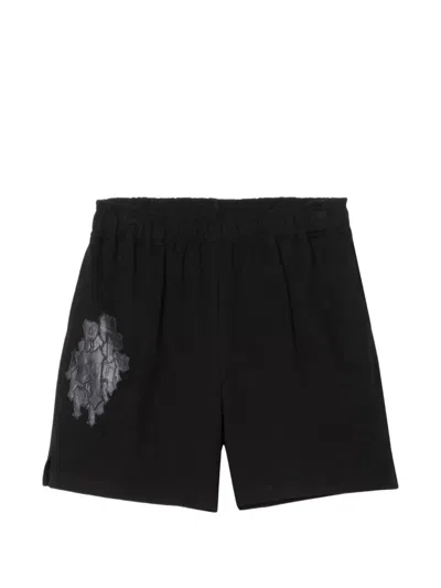 Paris Laundry Logo-patch Elasticated-waist Shorts In Multi