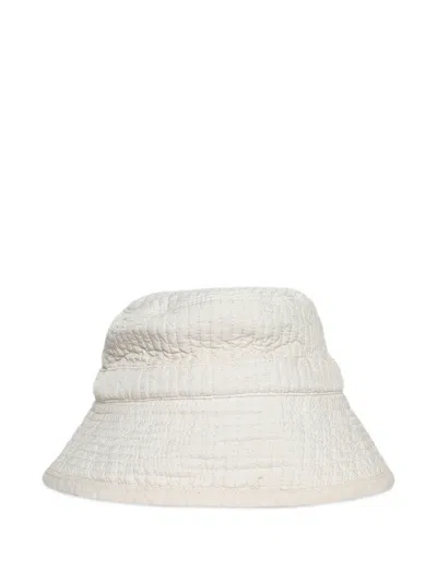 Paris Laundry Quilted Bucket Hat In Gold