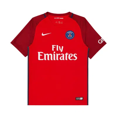Pre-owned Paris Saint-germain Away Stadium Jersey 'red' | Men's Size S