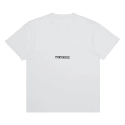 Pre-owned Paris Saint-germain Goat Exclusive  ‘92-'96 Letter Crest Logo Tee 'optic White'