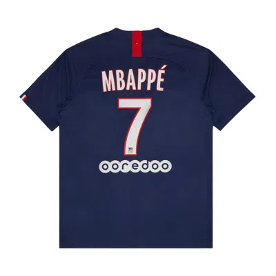 Pre-owned Paris Saint-germain Mbappé #7 Home Stadium Jersey 'navy' In Blue