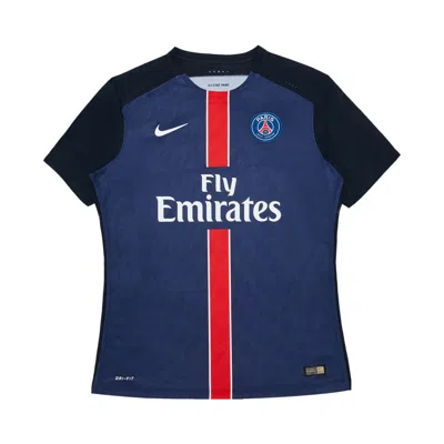Pre-owned Paris Saint-germain Pro Home Jersey 'navy' | Blue | Men's Size L