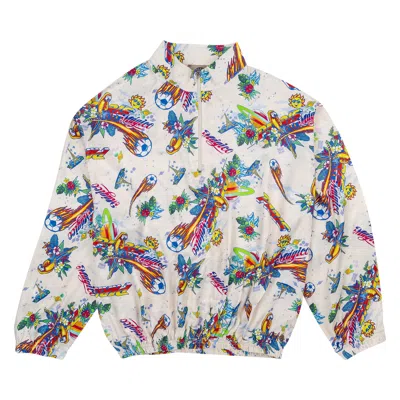 Pre-owned Paris Saint-germain X Esteban Cortázar Popular De Lujo Printed Jacket 'multicolor' In Multi-color