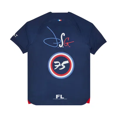 Pre-owned Paris Saint-germain X Futura 2000 Jersey 'blue'