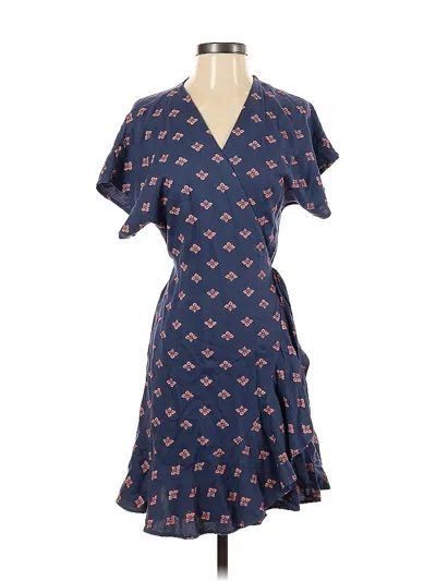 Pre-owned Paris Sunday Casual Dress In Blue