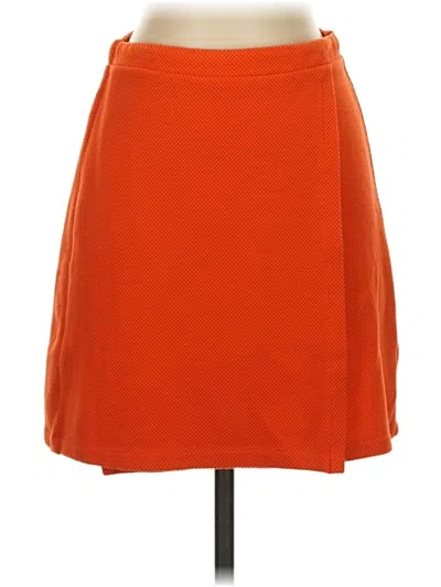 Pre-owned Paris Sunday Casual Skirt In Orange
