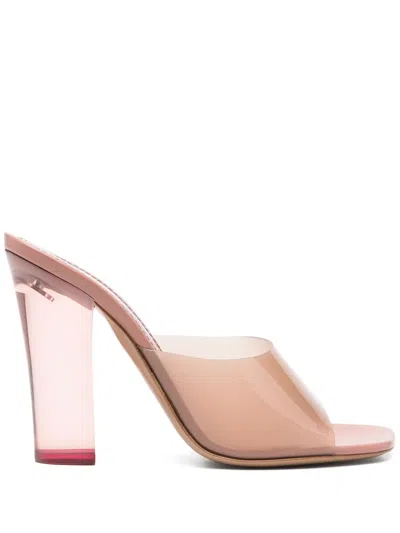 Paris Texas 100mm Ava Mule In 粉色