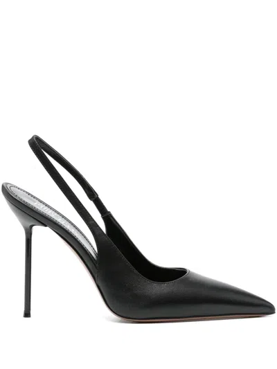 Paris Texas Lidia 110mm Patent-leather Pumps In Black  