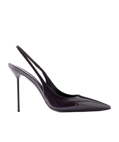 Paris Texas 105 Lidia Patent-leather Slingback Pumps In Multi